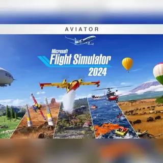 Microsoft Flight Simulator 2024 Aviator Edition (PC) Steam Account - GLOBAL