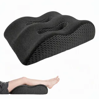 LUBEWISE Ergonomisches Venenkissen aus Memory-Schaum, Lagerungskissen | Venenkissen Beinhochlagerungskissen, Beinauflagekissen zur Förderung der Durchblutung mit waschbarem Bezug