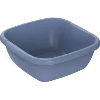 Rotho Daily Becken/Spülwanne 5l, Kunststoff (PP recycelt), blau, 5l (29.0 x 29.0 x 12.0 cm)