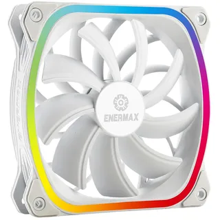 Enermax Technology ENERMAX SQUA RGB Computergehäuse Ventilator 12 cm weiß;