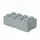 8 Noppen 50 x 24 x 18 cm 1-tlg. steingrau
