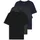 Classic Kurzarm-T-Shirt 3 Einheiten Open Blue S