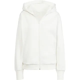 adidas All SZN Fleece Full-Zip Hoodie, off white S