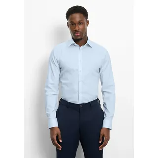 Olymp super slim, Fit Businesshemd mit Kentkragen, bleu, 40,
