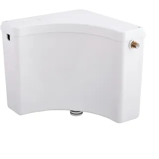 Belvit Eck-Aufputzspülkasten Spülkasten AP-Spülkasten weiß