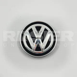 Volkswagen Radnabendeckel Schwarz/Silber 6C0601171XQI