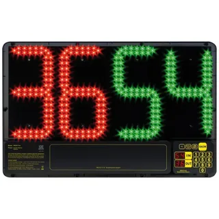 Favero® Elektronische Auswechseltafel INOUT, zweiseitig - Schwarz