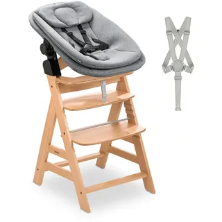 hauck Alpha+ Natur/Grau inkl. Newborn Set Pro