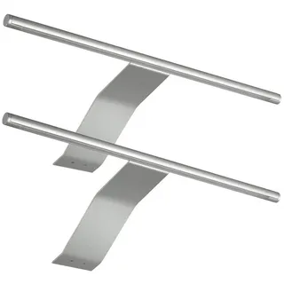 sebson LED Schrankleuchte 2er Set, Aufbauleuchte mit Schalter und Stecker, warmweiß 3000k, 2x 3,5W, 2x 230lm, Kleiderschrankleuchte, Spiegelleuchte, Lichtleiste