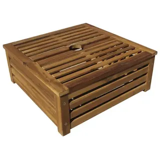 Garden Pleasure Schirmständer-Verkleidung TAYLOR 58 x 23 x 58 cm Holz braun