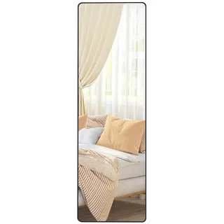 Songmics Ganzkörperspiegel 120 x 40 cm Schwarz