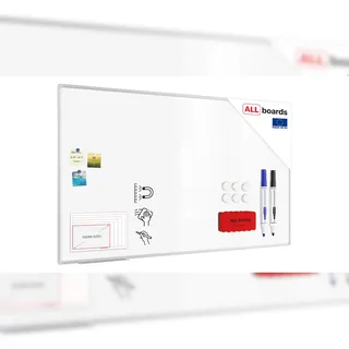 ALLboards Magnetisches Whiteboard Premium EXPO Alurahmen 170x100cm