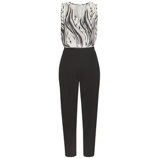 LASCANA Overall Damen beige-schwarz Gr.38