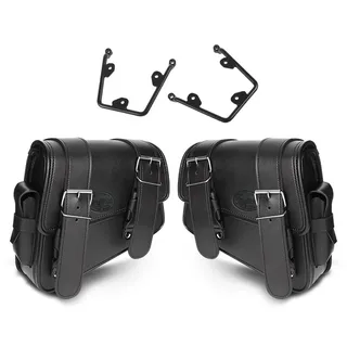 OEM Satteltaschen Set 2x 36 l Schwarz