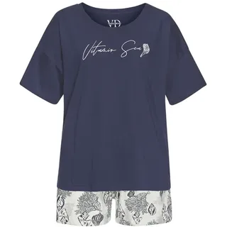 vivance dreams by lascana Shorty Damen blau 32/34