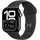 GPS 42 mm Aluminiumgehäuse diamantschwarz Sportarmband schwarz S/M