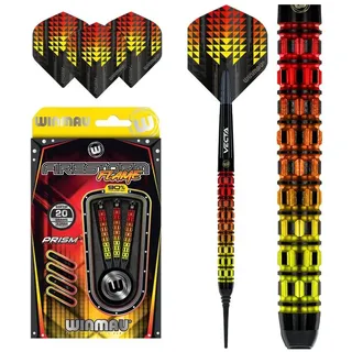 Winmau Softdarts Softdart Firestorm Flame 2476-20 bunt|rot