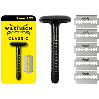 Wilkinson Sword Classic Herren Rasierer mit 5 Klingen
