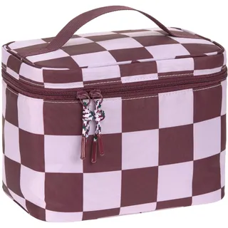 Lässig Baby Wickeltisch Organizer Windel-Organizer to Go/Casual Nursery Caddy To Go deep red/lavender