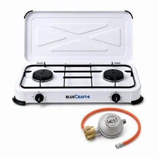 Bluecraft Gaskocher 2-flammig 50 mbar