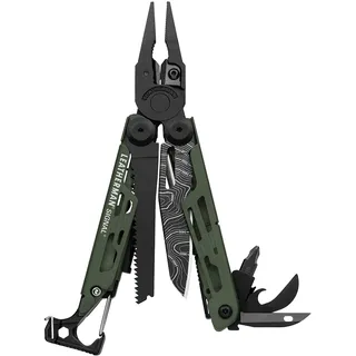 Leatherman Signal Multitool 19 Werkzeuge grün