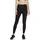Lauf-Leggings black/reflective silver S