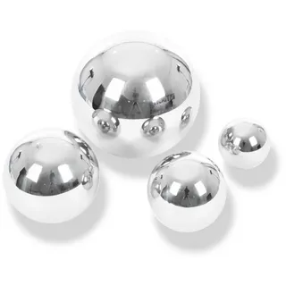 Eduplay 110306 Sensorik Spielekugeln, silber, 4-teilig (1 Set)