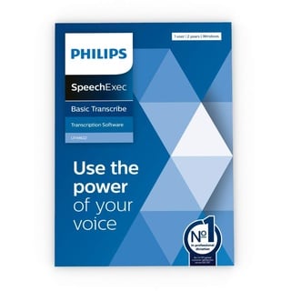 Philips SpeechExec Basic Transcription Box – Abonnement für 2 Jahre