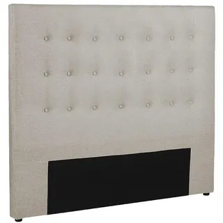 vente-unique Francesco Kopfteil 164,5 x 9,5 x 125 cm Beige