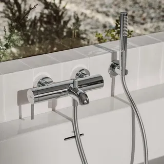 Roca Ona Aufputz-Wannenarmatur, Einhebelmischer, A5A029EC00,