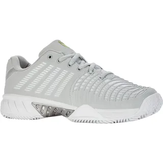 K-Swiss Damen Sandplatz - Tennisschuh Express Light 3 HB Grau/Weiß/Grün