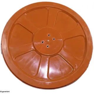 Hti-Living Hinweisschild Sicherheitsspiegel Ø58 cm orange