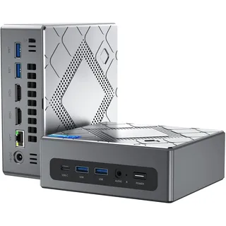 NiPoGi CK10 Mini-PC Intel Core i5-12600H 4,5 GHz 16 GB RAM 512 GB SSD Intel Iris