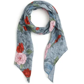 COLLEZIONE ALESSANDRO Italienischer Schal Tessy " in jeans | Gr.: onesize