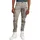 Herren Rovic Zip 3D Regular Tapered Hose Beige 31-32