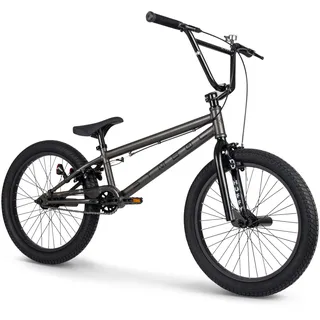 HUFFY Symbol Freestyle BMX-Fahrrad, 20 Zoll, Anthrazit-Silber, Flüssigkohle