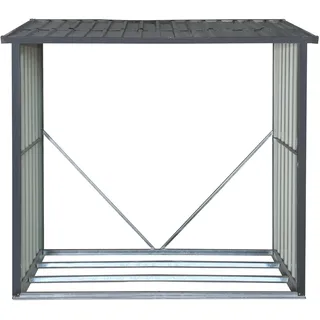 Tepro Kaminholzregal Wood Store Large Metall 164 x 83 x 157 cm Anthrazit