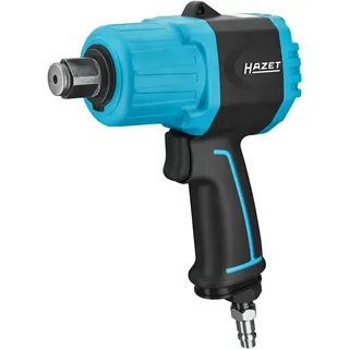 HAZET Twin Turbo Schlagschrauber 9013MTT, Lösemoment maximal [Nm]: 1890 Nm, 3/4 Zoll (20 mm) Vierkant, Hochleistungs-Doppelhammer-Schlagwerk