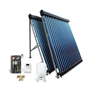 Feuer-Anker Röhrenkollektor Solarpaket Vakuumröhrenkollektor HP22-2 7,22 m2 Solaranlage