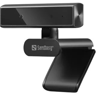 Sandberg Face-ID Webcam Mini Schwarz