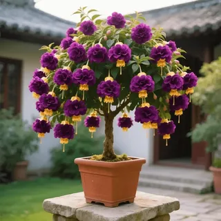 Wüstenrosen Winterhart Mehrjährig, Schattenpflanze für Garten Und Kübel, Pflegeleicht-1 Rhizome-F