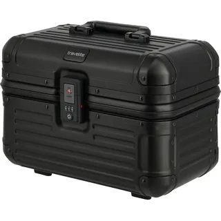 Travelite Next Beautycase Aluminium 38 cm schwarz