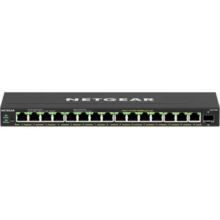 Netgear GS316EP 16-Port Gigabit Ethernet PoE+ Managed Switch mit 15x PoE+ 180W