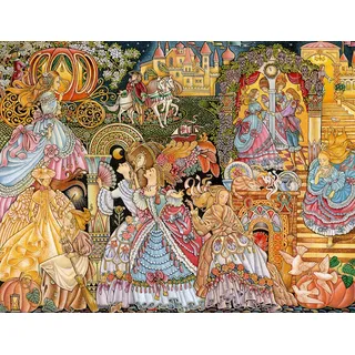 Ravensburger 16568 The Glass Slipper Puzzle für Erwachsene und Kinder, ab 12 Jahren, 2000 Teile