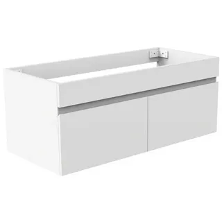 duschspa Waschtisch Unterschrank Waschbeckenunterschrank Waschtischunterschrank Badschrank, Hängeschrank 50-120 cm weiß 79.5 cm x 40 cm x 45 cm