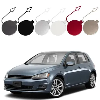 YujieNB Abschleppabdeckung für Die Vordere Stoßstange für VW Golf VII MK7 2013-2017,Kunststoff-Anhängerkappe,Autoinnenausstattung,F-Golden