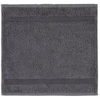 Rhomtuft Handtücher Princess zinn - 02 Schwarz
