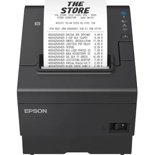 Epson TM-T88VII USB Ethernet, USB 2.0), Belegdrucker, Schwarz