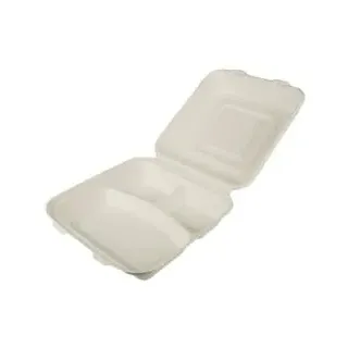 Papstar Menüboxen, 3-geteilt Pure