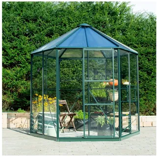 Alu grün ESG 3 mm/Dach HKP 6 mm 4,5 m2